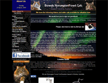 Tablet Screenshot of borealiscats.com